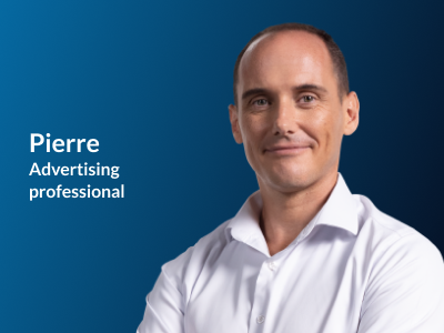 Pierre - advertising professional and Endowus client